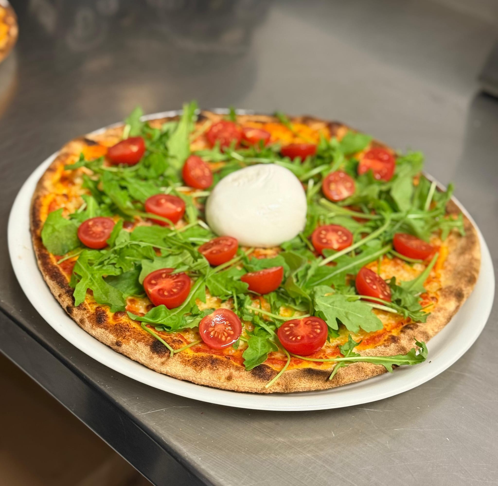 Epigusto Pizzeria Pizzas burratta